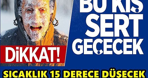 Bu Kış Donacağız! Sayılı Gün Kaldı, Kar Kapıda