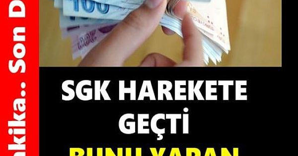 Bunu Yapan Emekli Yanacak
