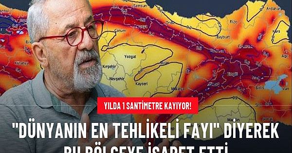 Prof. Dr. Naci Görür bir kez daha korkuttu