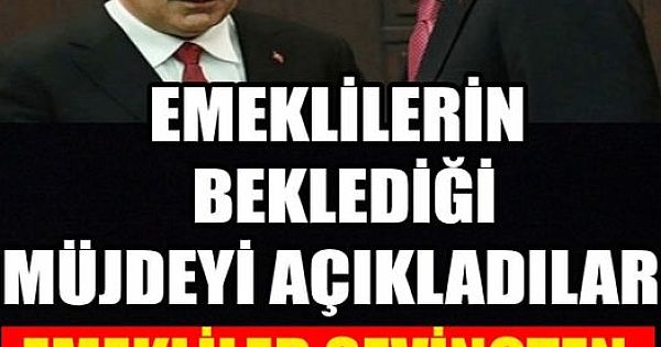 Tüm Emeklilerin Beklediği Haber Geldi