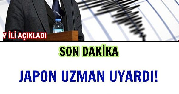 Uzman 7 ili uyardı!