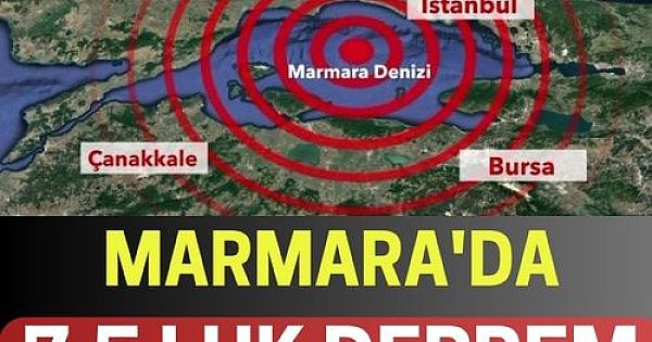 Ercan'dan Marmara için hem tsunami hem 7,5 büyüklüğünde deprem uyarısı!