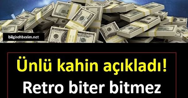 Retro biter bitmez bu burçlar zengin olacak