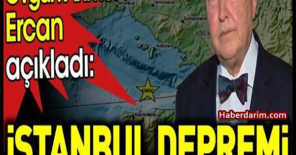 Ahmet Ercan, İstanbul depremi için 'tarih' verdi
