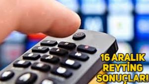 16 Aral?k 2019 Pazartesi Reyting Sonular? ilk 10 Pro?ram En ok ?zlenen Dizi Hangisi Belli Oldu