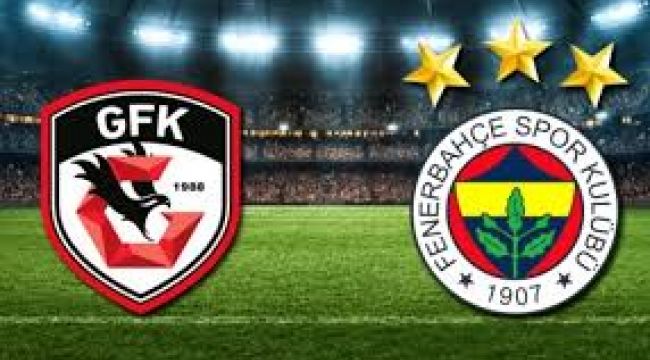 Fenerbahçe Gaziantep Maç? 2.Yar? Kaç Kaç Devam Ediyor Maç Sonucu Golleri Kim Att?