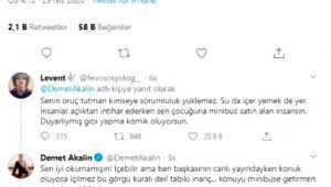 Oru Tweeti Atan Demet Akal?n'a Takipisinden ?ok Yan?t Geldi, ''Duyarl?ym?? Gibi Yapma''