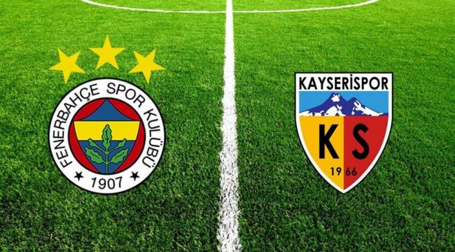 Fenerbahe - Kayserispor Ma? ?lk ve ?kinci Yar? Ka Ka Bitti,Golleri Kimler Att?, FB - Kayserispor Ma Sonucu