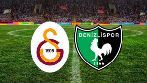 Galatasaray - Denizlispor Maçı İlk ve İkinci Yarı Kaç Kaç Bitti,Golleri Kimler Attı,GS - Denizlispor Maç Sonucu