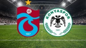 Trabzonspor - Konyaspor Maçı İlk ve İkinci Yarı Kaç Kaç Bitti, TS - Konyaspor Maç Sonucu