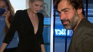 Demir Kad?n Neslican Filminin Ba?rol Naz a?la Irmak Sarp Levento?lu ?le O Filmin Galas?nda Grntlendi 