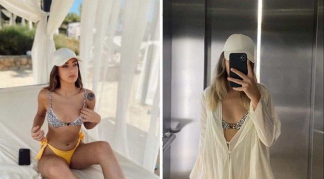Master Chef Jürisi Mehmet Yalç?nkaya'n?n K?z? Sude Yalç?nkaya'dan Cesur Tatil Pozu Geldi