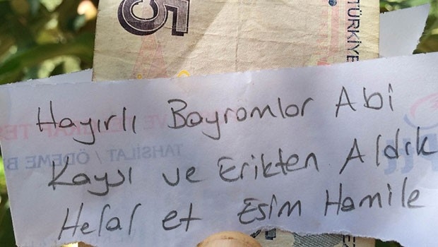 Bursa'da hamile e?i için ald??? meyvelerin paras?n? a?aca asan ?ah?s bulundu