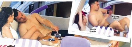 ?erde Oyuncusu a?atay Ulusoy Sevgilisi Duygu Sar???n ?le Tatilde Gnn Gn Ediyor 