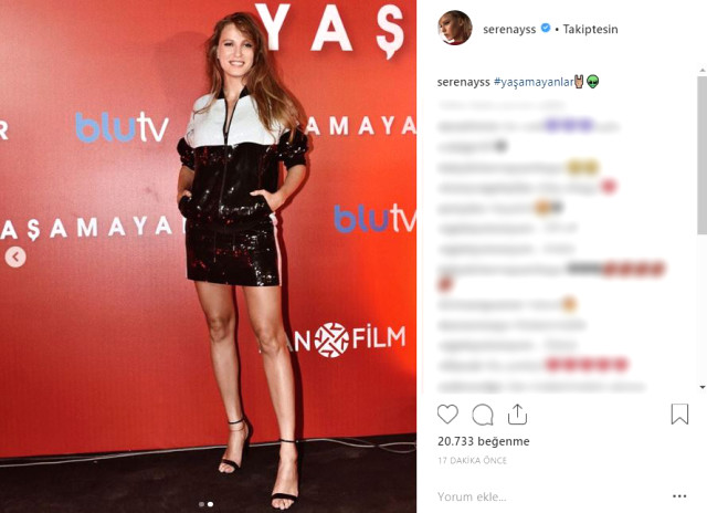 Kerem Bursin'i Gala Gecesinde Yaln?z B?rakmayan Serenay Sar?kaya Olay Oldu, Kimdir?