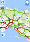 ?stanbul'da Cuma ve 23 Nisan Tatili Ba?lay?nca Trafik Fel Oldu,Yo?unluk Yzde 70'lere Ula?t? 