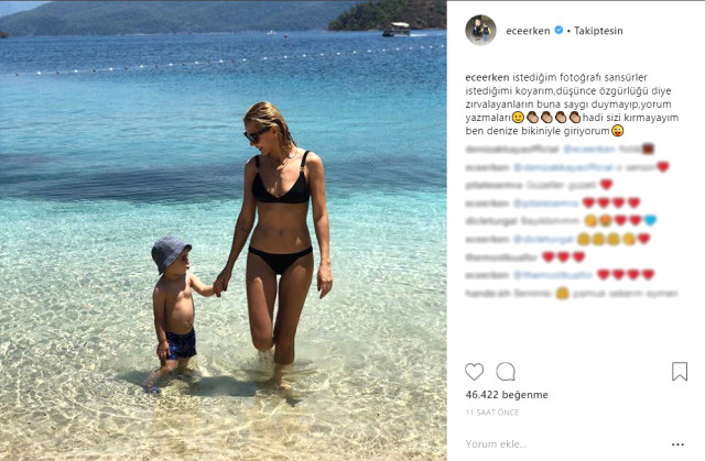 nl Sunucu Ece Erken Hayranlar?n?n O ?ste?ini K?rmad?, Sosyal Medyada Yay?nlad?. 